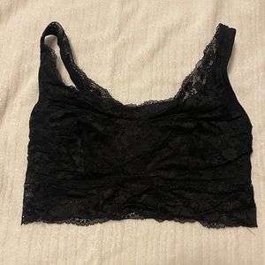 Victoria’s Secret Renew Lounge Bra. Size 4 (plus size) in black.